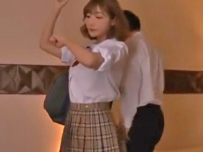 ギャルJKとホテルで楽しい痴漢プレイシチュSEX