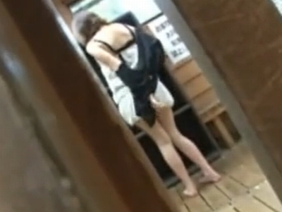 爆乳素人ギャルの混浴セックスを一部始終盗撮に成功！