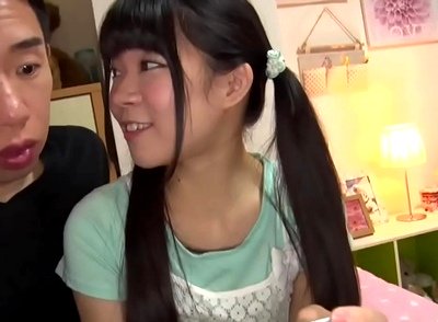 「お兄ちゃん…好き♡」ツインテ黒髪のガチちっぱい妹とラブラブ近親相姦