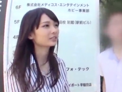 早稲田のパイパンJDお持ち帰り→ホテル連れ込みガチ中出し！