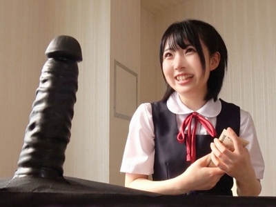 「え…これを奥まで？///」初めて見るデカチンに鬼イラマされて感じてしまった田舎JK様